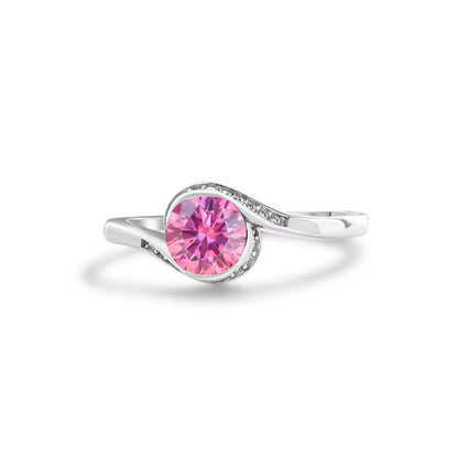 Engagement Women'S Moissanite Diamond Ring Luxury 1Carat D Color Original 925 Sterling Silver Jewelry Moissanite Rings for Women